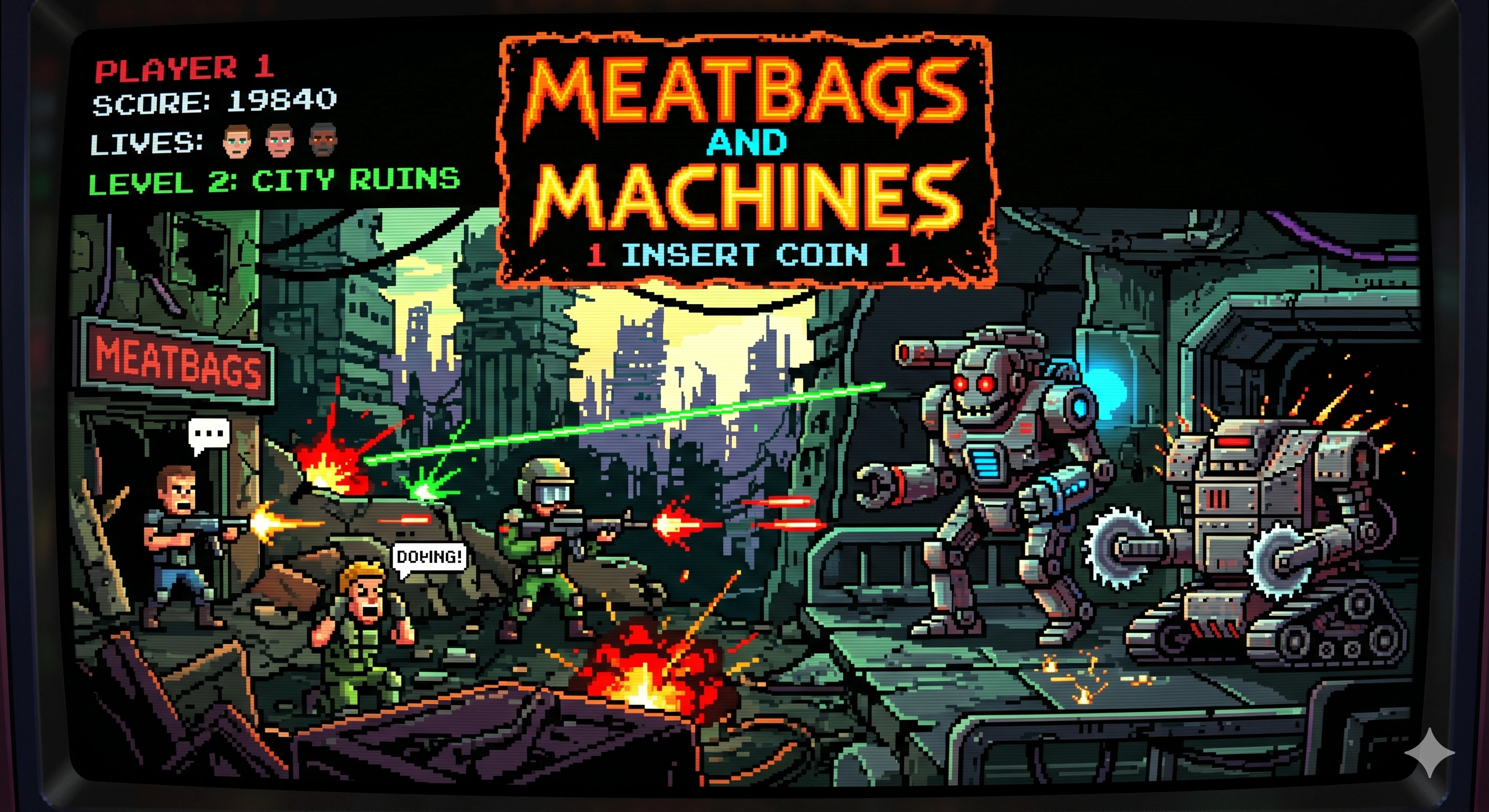 Meatbags and Machines